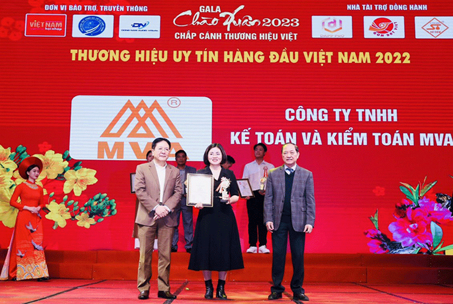 Chứng nhận MVA Thương hiệu uy tín hàng đầu Việt Nam 2022