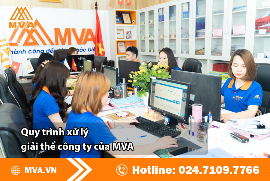 Quy trình hỗ trợ giải thể doanh nghiệp của MVA