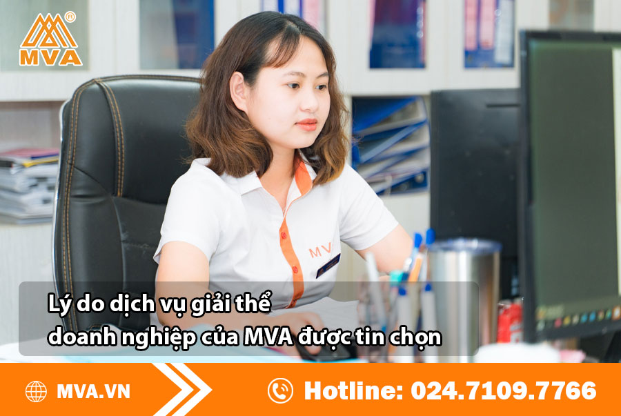 Quy trình hỗ trợ giải thể doanh nghiệp của MVA