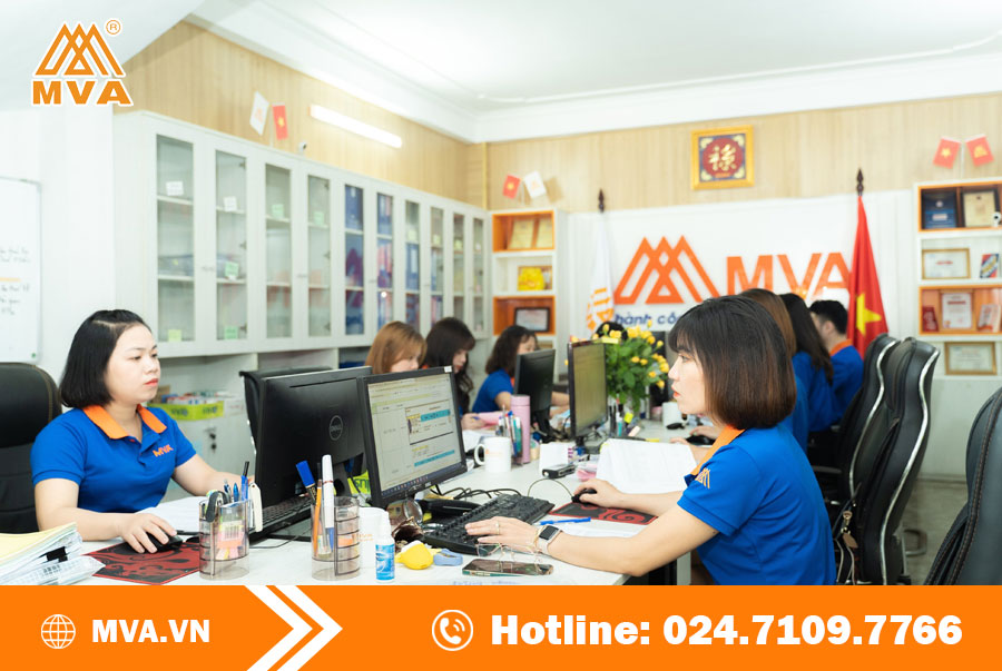 Văn phòng làm việc của MVA Việt Nam