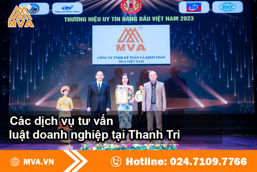 MVA nhận giải thưởng thương hiệu uy tín 2023