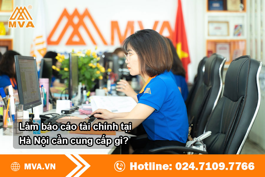 Thông tin cần cung cấp khi làm dịch vụ báo cáo tài chính