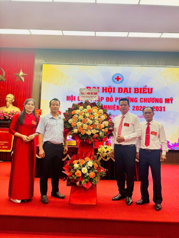 MVA tham dự Đại hội Hội Chữ thập đỏ phường Chương Mỹ