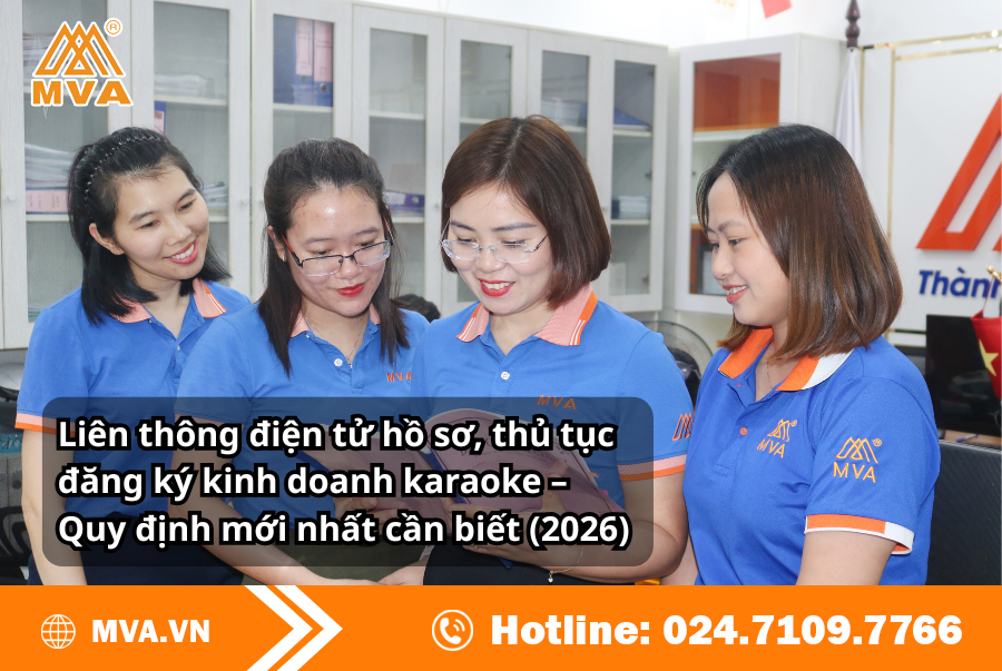 Liên thông điện tử hồ sơ, thủ tục đăng ký kinh doanh karaoke – Quy định mới nhất cần biết (2026)