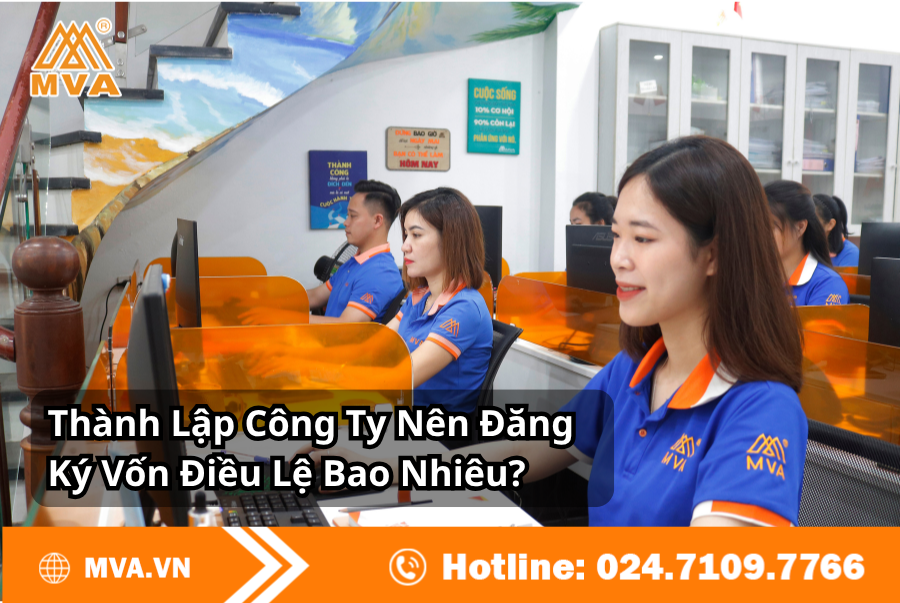 Thành Lập Công Ty Nên Đăng Ký Vốn Điều Lệ Bao Nhiêu?