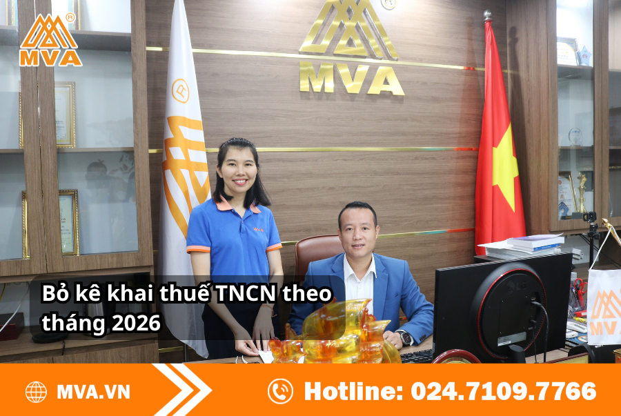 Bỏ kê khai thuế TNCN theo tháng 2026