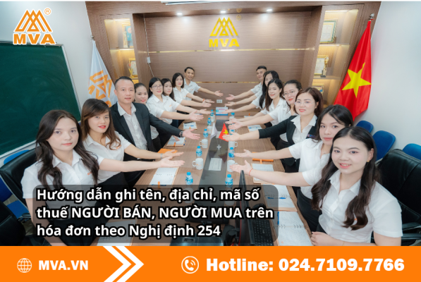 Hướng dẫn ghi tên, địa chỉ, mã số thuế người bán, người mua trên hóa đơn theo Nghị định 254/2026/NĐ-CP