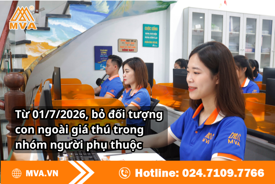 Từ 01/7/2026, bỏ đối tượng con ngoài giá thú trong nhóm người phụ thuộc