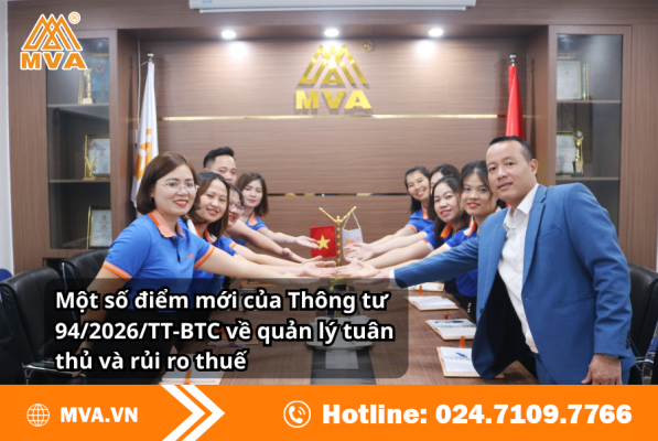 Điểm mới của Thông tư 94/2026/TT-BTC về quản lý rủi ro thuế