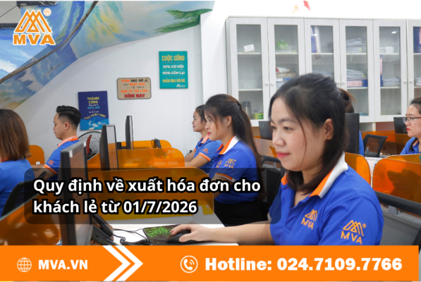 Quy định về xuất hóa đơn cho khách lẻ từ 01/7/2026