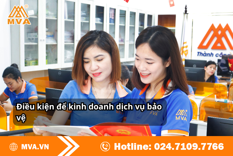 Điều kiện để kinh doanh dịch vụ bảo vệ