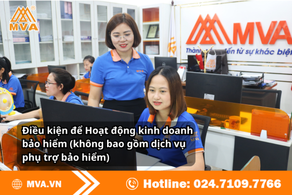 Điều kiện để hoạt động kinh doanh bảo hiểm