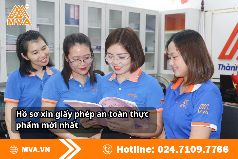 Hồ sơ xin giấy phép an toàn thực phẩm mới nhất