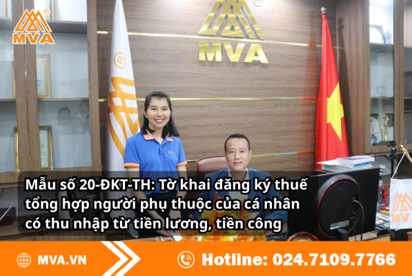 Mẫu số 20-ĐKT-TH: Tờ khai đăng ký người phụ thuộc 2026