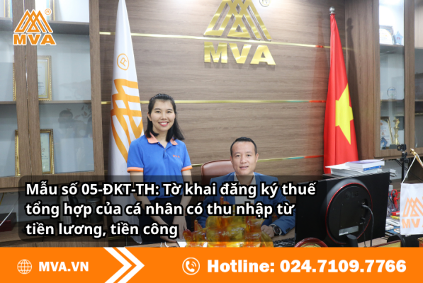 Mẫu số 05-ĐKT-TH: Tờ khai đăng ký thuế tổng hợp của cá nhân có thu nhập từ tiền lương, tiền công